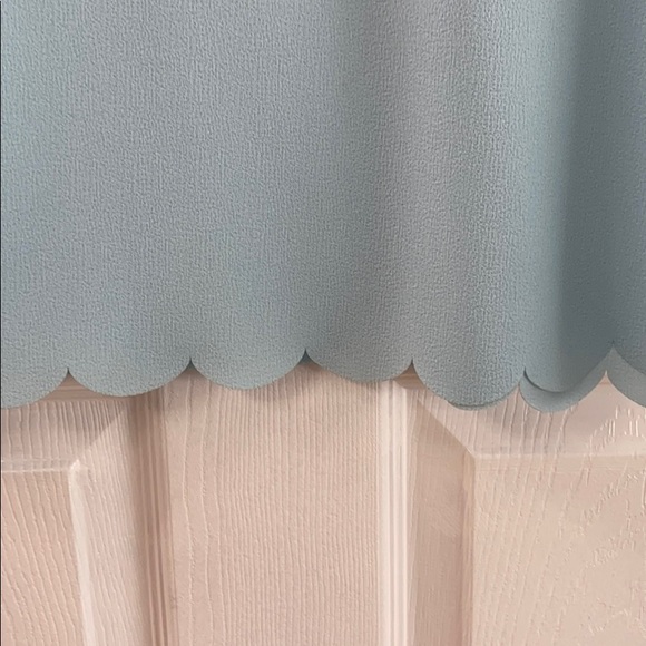 Beautiful baby blue tunic top 3/4 sleeve - Picture 3 of 5